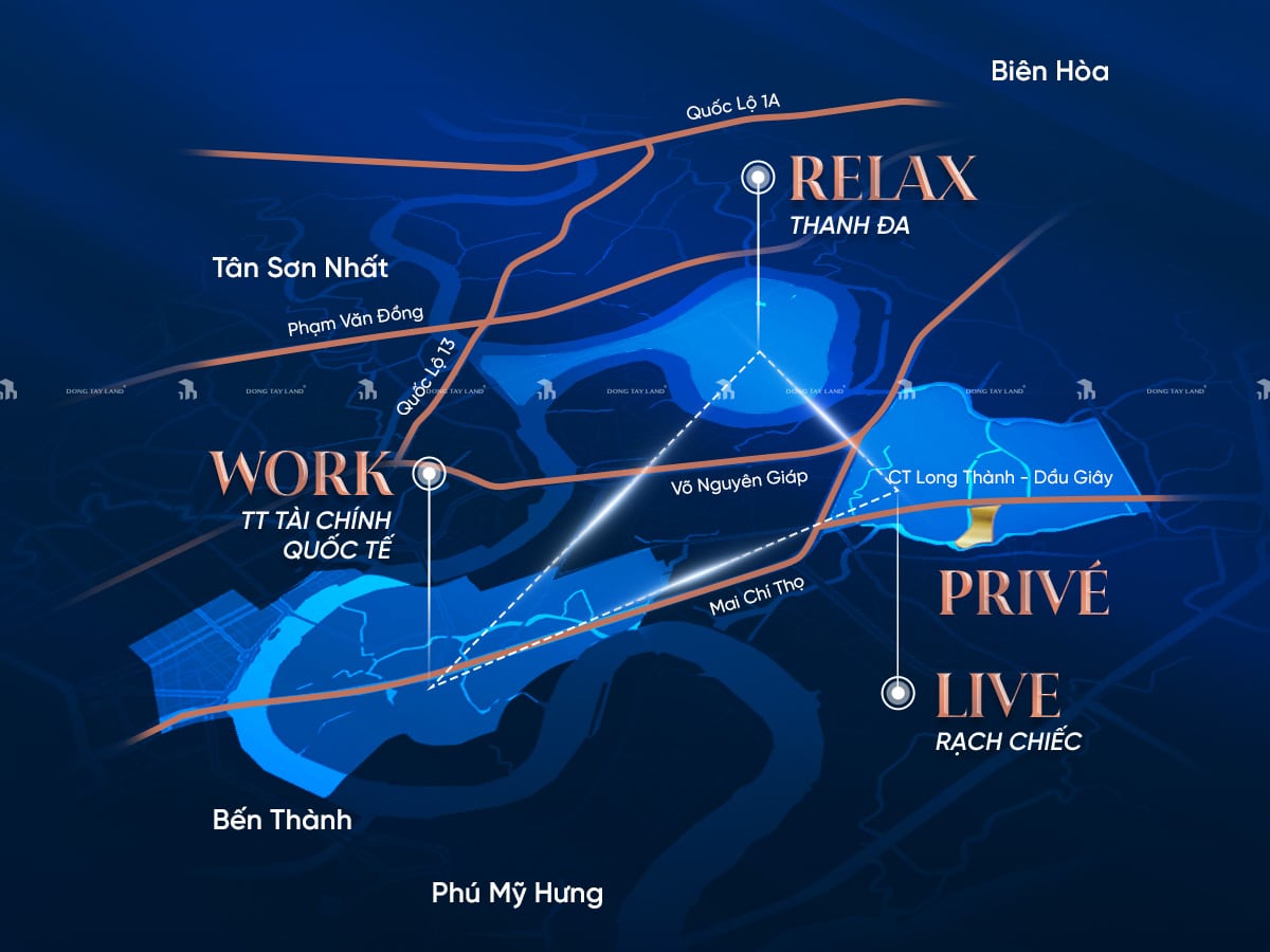 liên kết vùng DỰ ÁN THE PRIVÉ