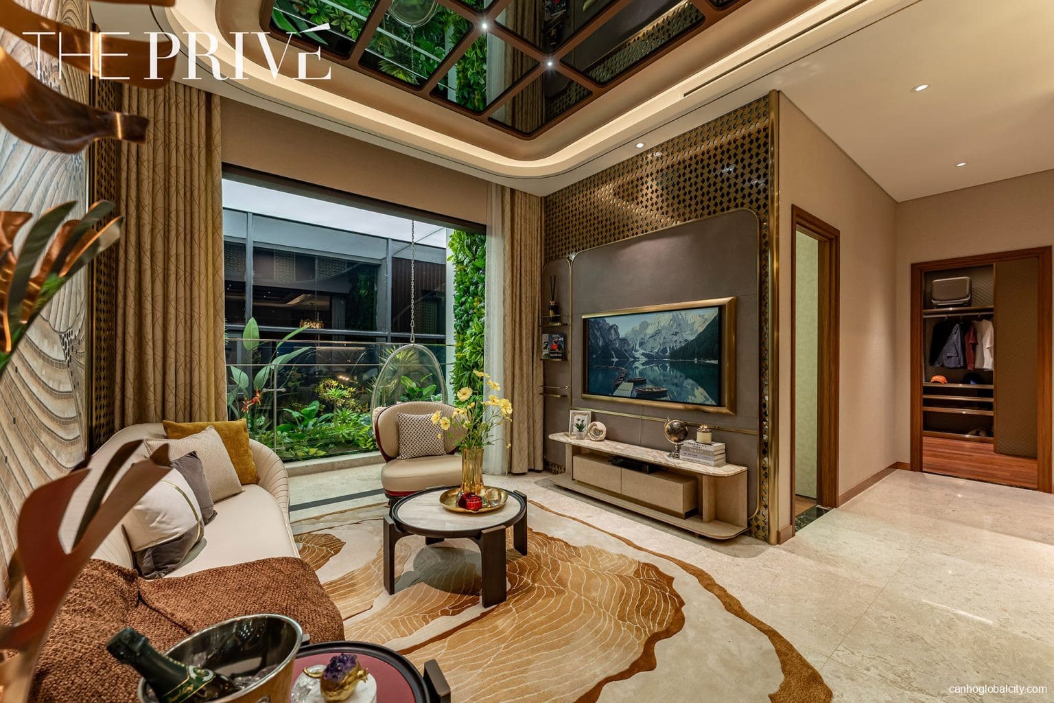 NHÀ MẪU 2 PHÒNG NGỦ THE PRIVE