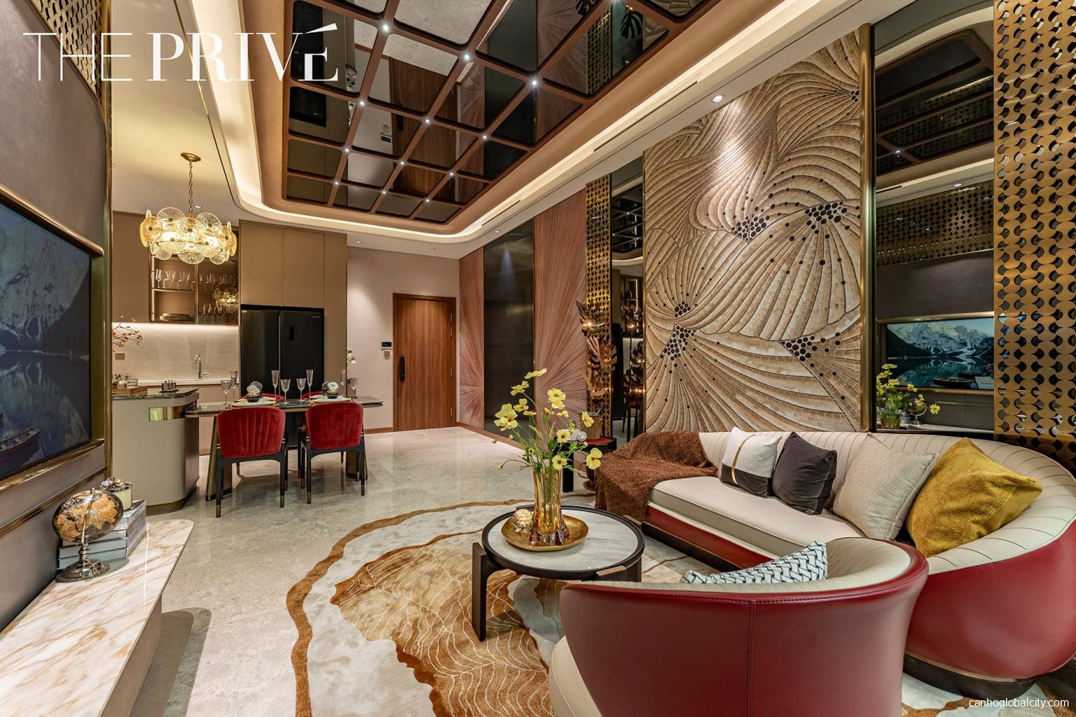 NHÀ MẪU 2 PHÒNG NGỦ THE PRIVE