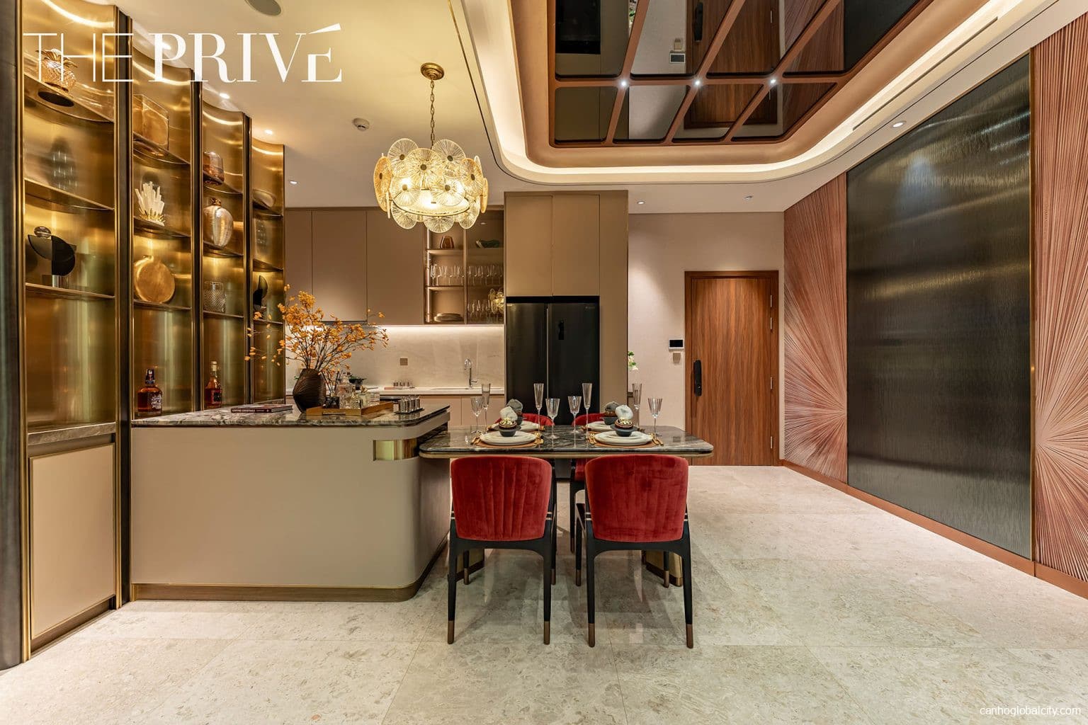 NHÀ MẪU 2 PHÒNG NGỦ THE PRIVE