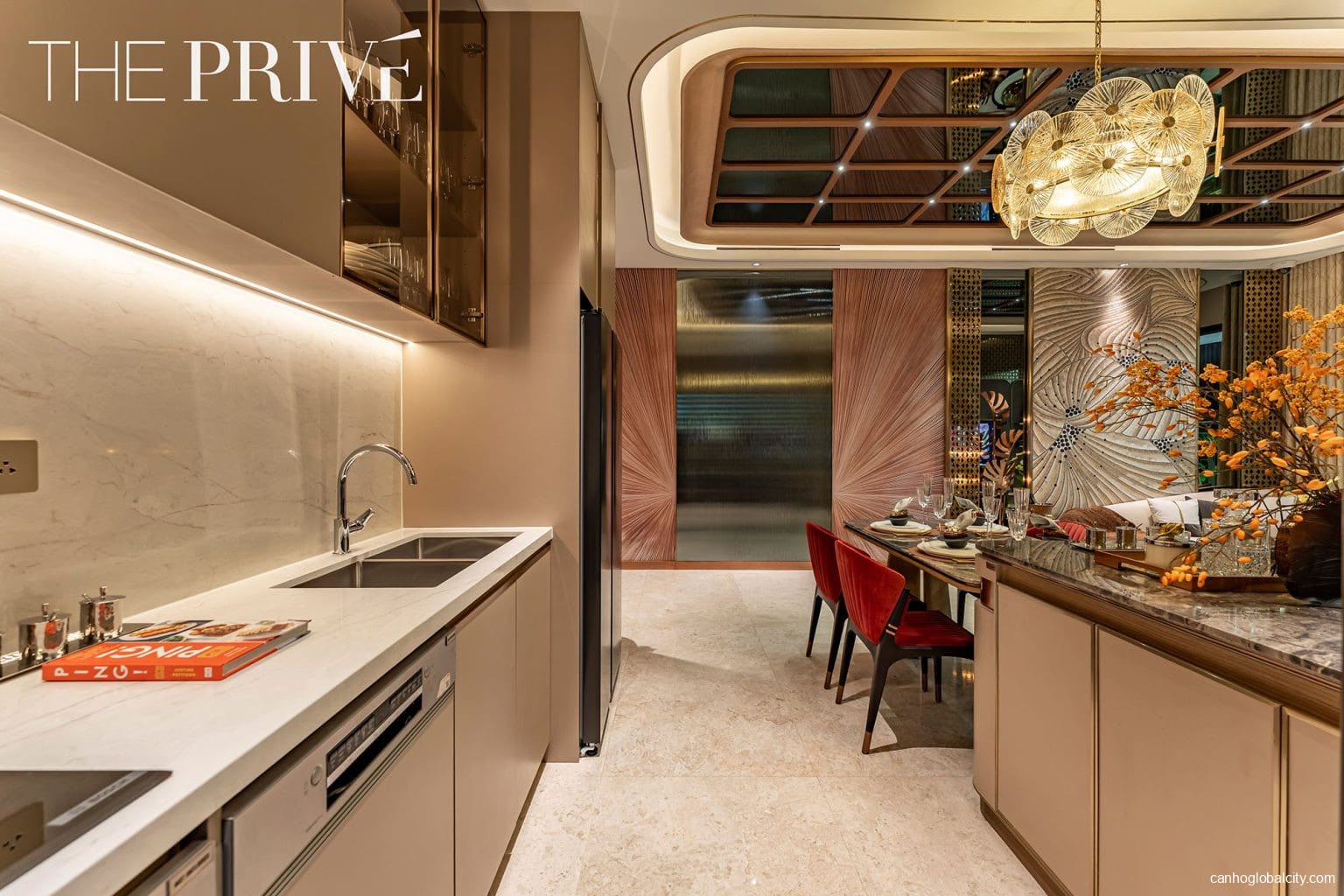 NHÀ MẪU 2 PHÒNG NGỦ THE PRIVE