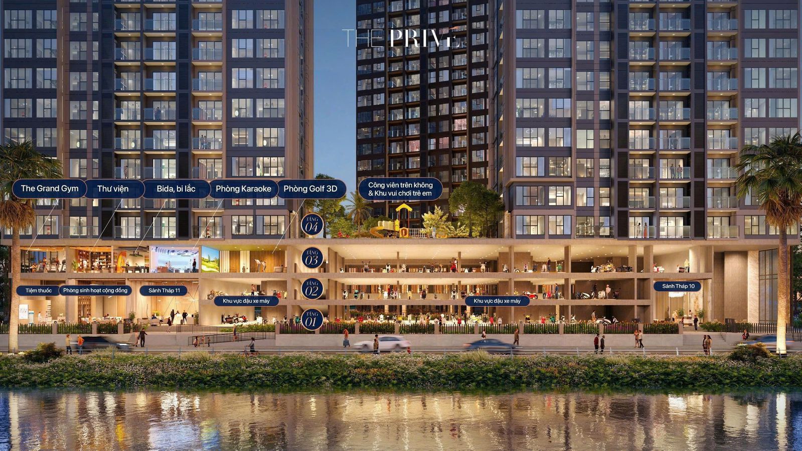 TIỆN ÍCH DỰ ÁN THE PRIVÉ