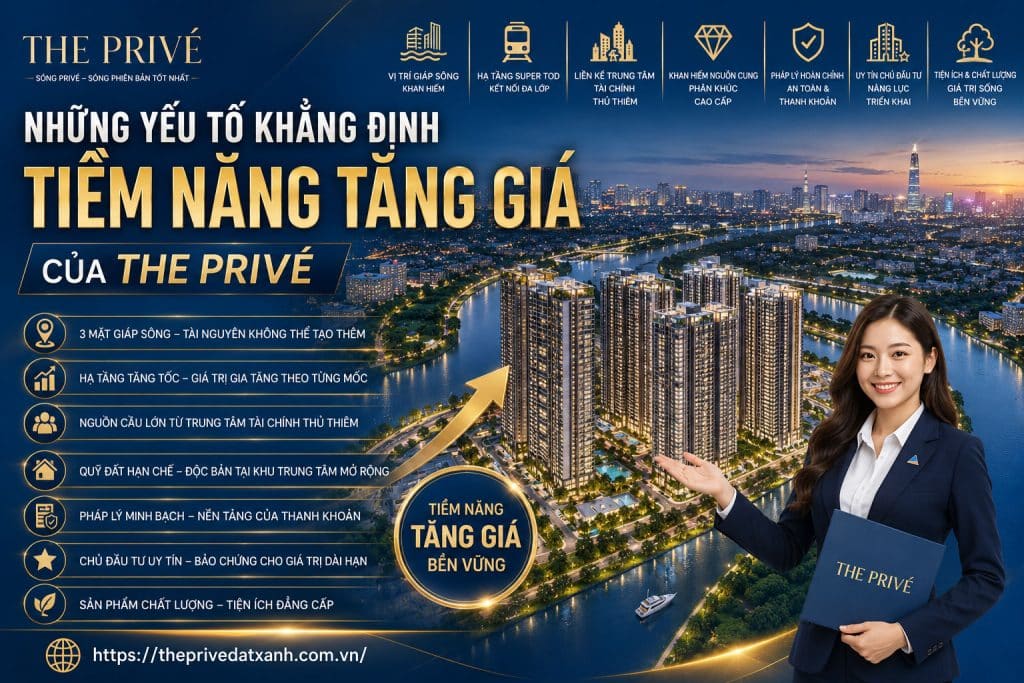 Những Yếu Tố Khẳng Định Tiềm Năng Tăng Giá Của The Privé