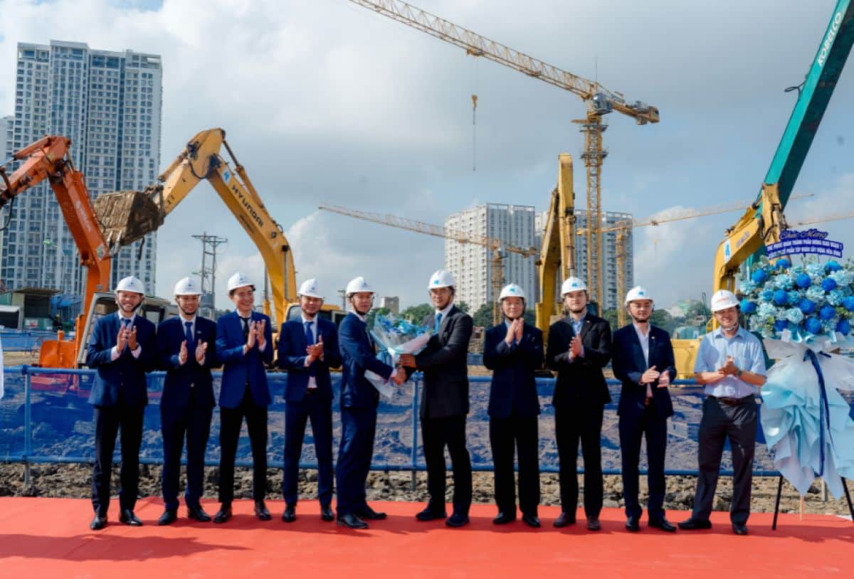 Lễ nghiệm thu hoàn thành phần móng giai đoạn 1 dự án The Privé