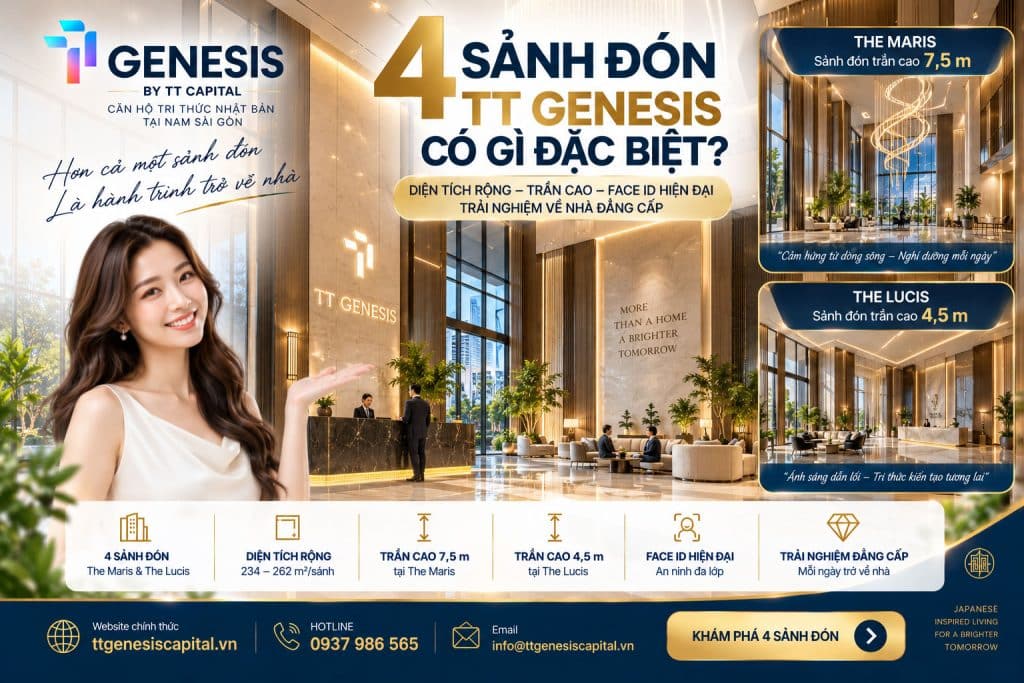4 Sảnh Đón TT Genesis Có Gì Đặc Biệt?