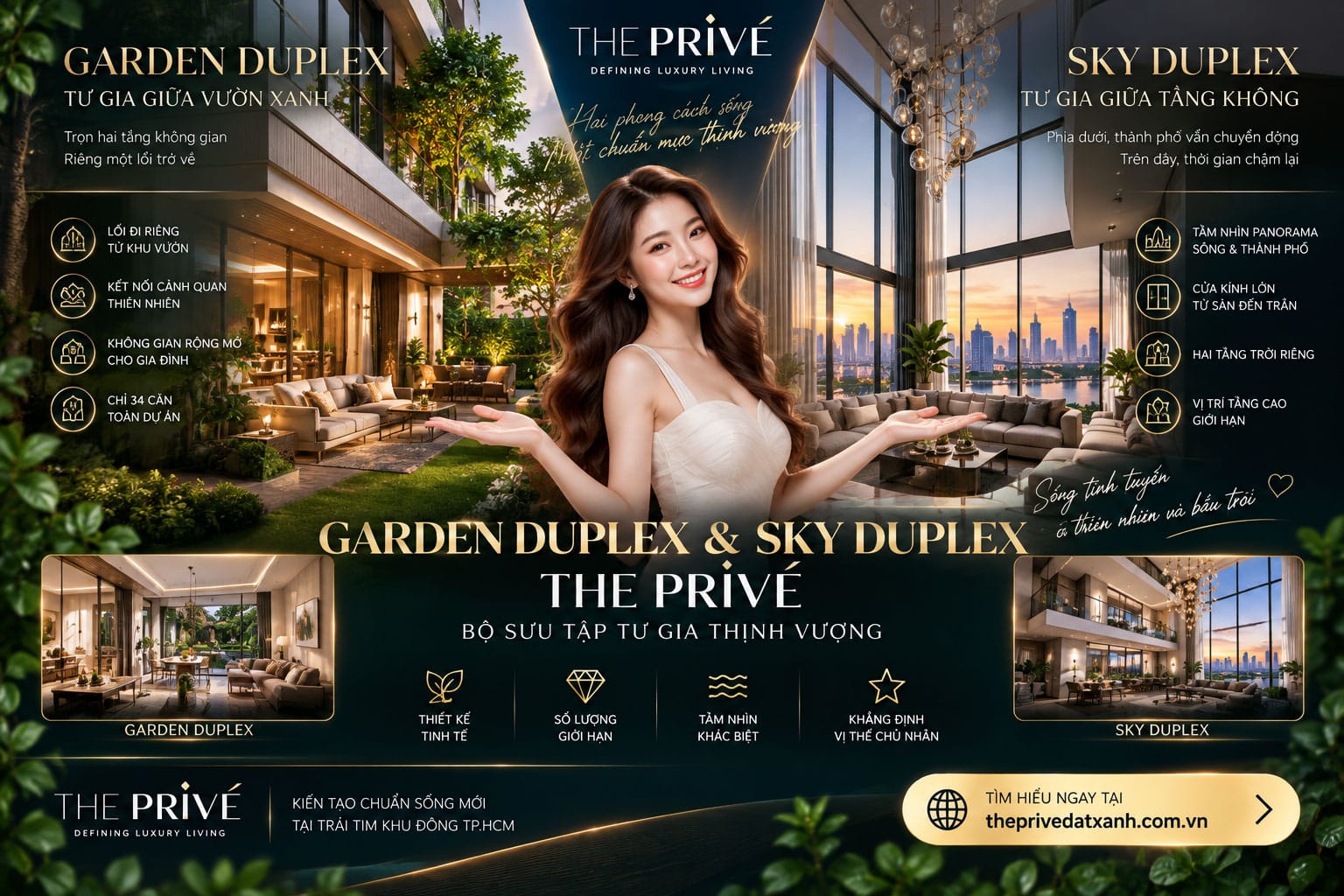 Garden Duplex & Sky Duplex The Privé
