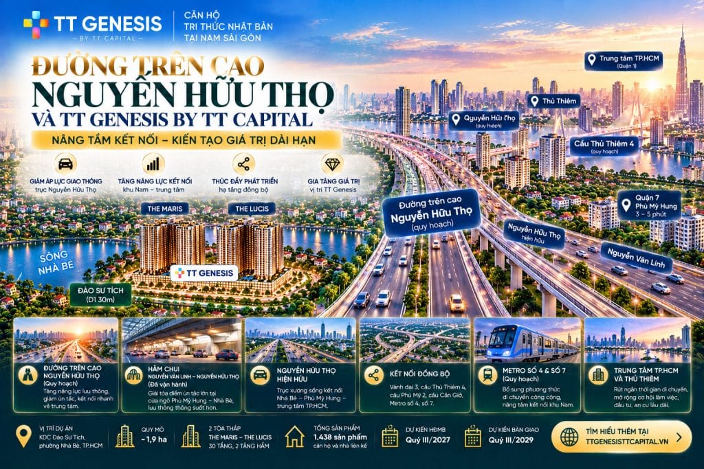 Đường Trên Cao Nguyễn Hữu Thọ Và TT Genesis By TT Capital